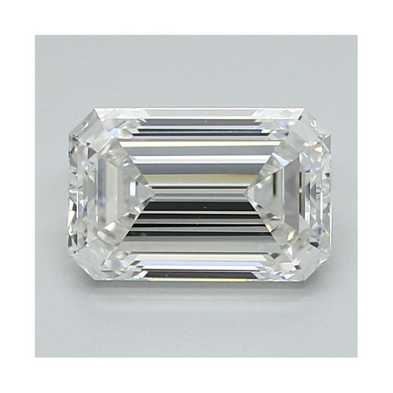 Diament laboratoryjny bezbarwny szlif szmaragdowy, 2.01ct, VVS2, F, IGI LG712587171 Diament laboratoryjny bezbarwny szlif szmaragdowy, 2.01ct, VVS2, F, IGI LG712587171
