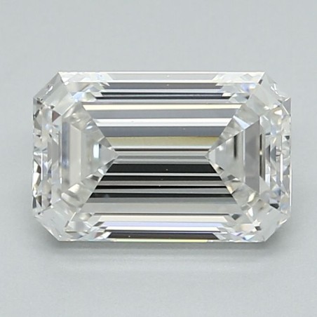 Diament laboratoryjny bezbarwny szlif szmaragdowy, 2.01ct, VVS2, F, IGI LG712587171