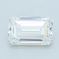 Diament laboratoryjny bezbarwny szlif szmaragdowy, 2.49ct, VVS2, E, IGI LG739589128