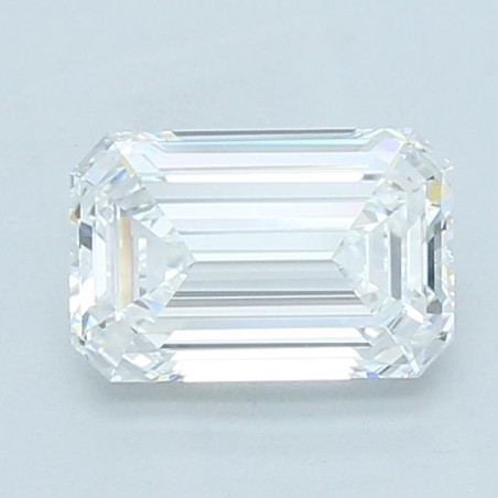 Diament laboratoryjny bezbarwny szlif szmaragdowy, 2.01ct, VVS2, D, IGI LG739588265