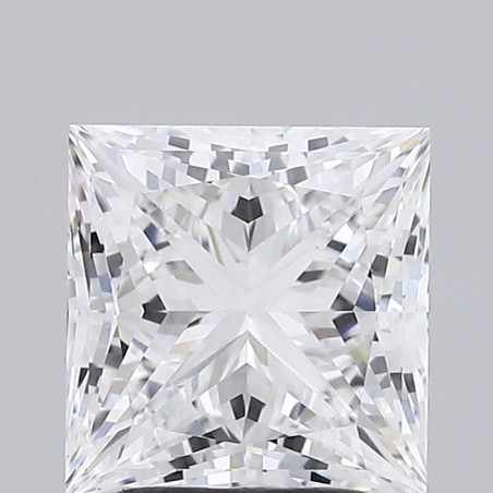 Diament laboratoryjny bezbarwny szlif princess, 2.51ct, VVS2, D, IGI LG717553252