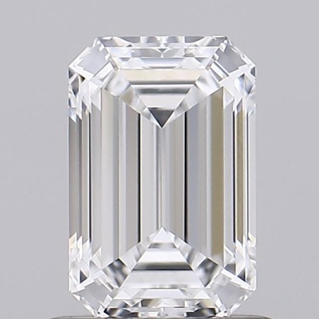 Diament laboratoryjny bezbarwny szlif szmaragdowy, 1.08ct, VVS1, D, IGI LG737547736