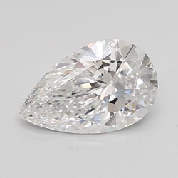 Diament laboratoryjny bezbarwny szlif gruszkowy, 1.08ct, VVS2, D, IGI LG722552436
