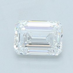 Diament laboratoryjny bezbarwny szlif szmaragdowy, 1.27ct, VVS1, D, IGI LG739525103
