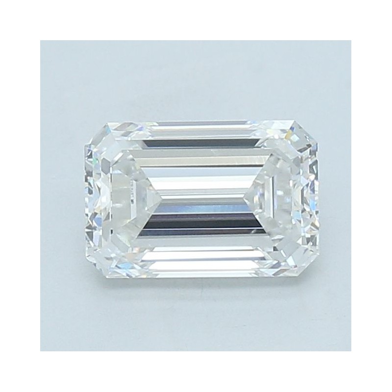 Diament laboratoryjny bezbarwny szlif szmaragdowy, 2.22ct, VVS2, F, IGI LG741503549 Diament laboratoryjny bezbarwny szlif szmaragdowy, 2.22ct, VVS2, F, IGI LG741503549