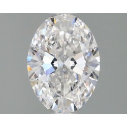 Diament laboratoryjny bezbarwny szlif owalny, 1.53ct, VVS2, D, IGI LG665431647