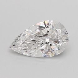 Diament laboratoryjny bezbarwny szlif gruszkowy, 1.07ct, VVS2, D, IGI LG726554194