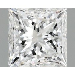 Diament laboratoryjny bezbarwny szlif princess, 1.1ct, VVS2, D, IGI LG735551449