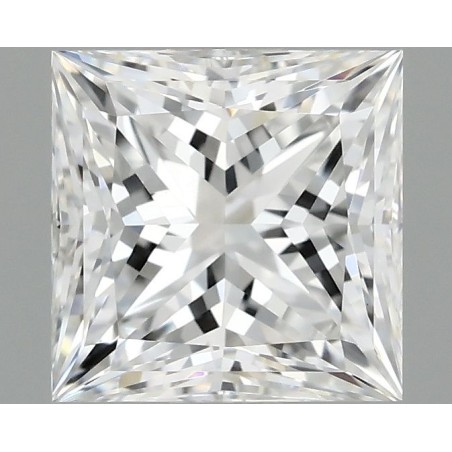 Diament laboratoryjny bezbarwny szlif princess, 1.1ct, VVS2, D, IGI LG735551449