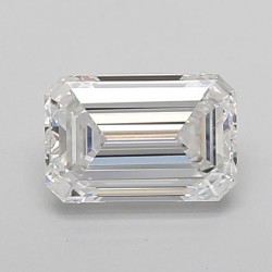 Diament laboratoryjny bezbarwny szlif szmaragdowy, 1.01ct, VVS1, E, IGI LG728540215