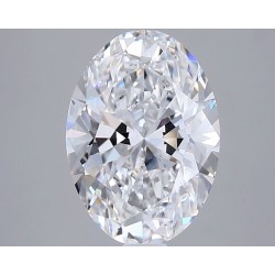 Diament laboratoryjny bezbarwny szlif owalny, 2.51ct, VVS2, D, IGI LG735544756