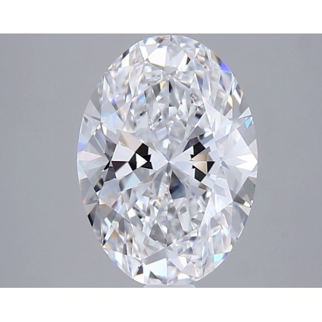 Diament laboratoryjny bezbarwny szlif owalny, 2.51ct, VVS2, D, IGI LG735544756