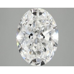 Diament laboratoryjny bezbarwny szlif owalny, 2.97ct, VVS2, D, IGI LG735581007