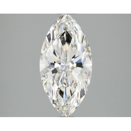 Diament laboratoryjny bezbarwny markiza, 2.06ct, VVS2, F, IGI LG743513372