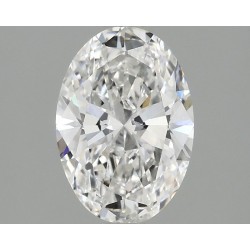 Diament laboratoryjny bezbarwny szlif owalny, 1.47ct, VVS2, E, IGI LG735570295