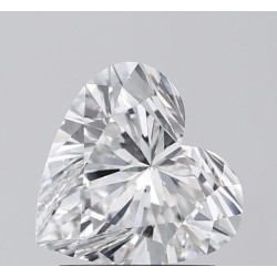 Diament laboratoryjny bezbarwny serce, 1.51ct, VVS2, D, IGI LG738522309