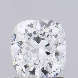 Diament laboratoryjny bezbarwny szlif poduszkowy brylantowy, 1.52ct, VVS2, D, IGI LG519241226
