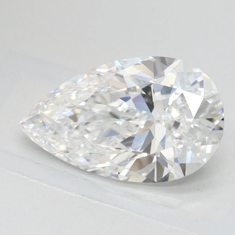 Diament laboratoryjny bezbarwny szlif gruszkowy, 1.53ct, VVS1, D, IGI LG739553870 Diament laboratoryjny bezbarwny szlif gruszkowy, 1.53ct, VVS1, D, IGI LG739553870