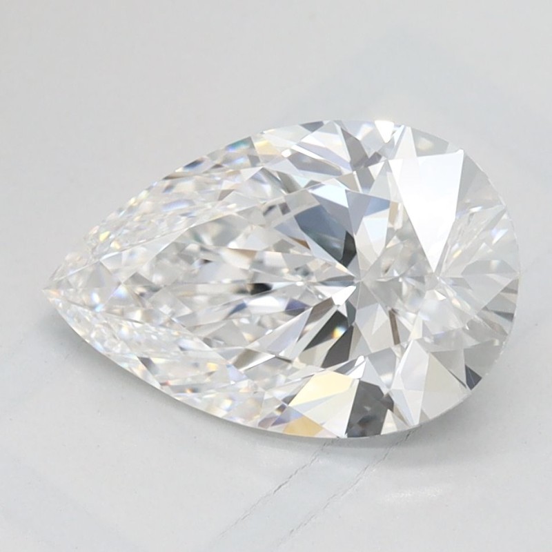 Diament laboratoryjny bezbarwny szlif gruszkowy, 1.57ct, VVS1, D, IGI LG739553874 Diament laboratoryjny bezbarwny szlif gruszkowy, 1.57ct, VVS1, D, IGI LG739553874