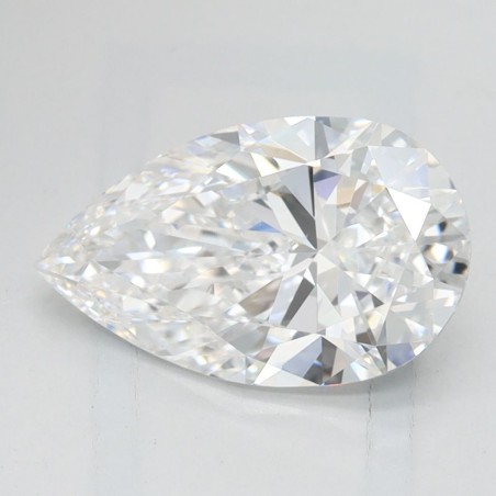 Diament laboratoryjny bezbarwny szlif gruszkowy, 1.51ct, VVS1, D, IGI LG739553868