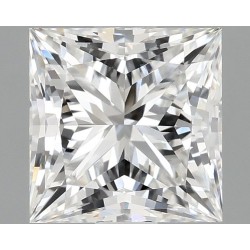 Diament laboratoryjny bezbarwny szlif princess, 1.52ct, VVS2, E, IGI LG700598177