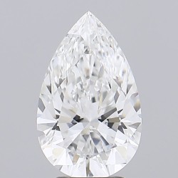 Diament laboratoryjny bezbarwny szlif gruszkowy, 2.28ct, VVS2, F, GIA 7523768281