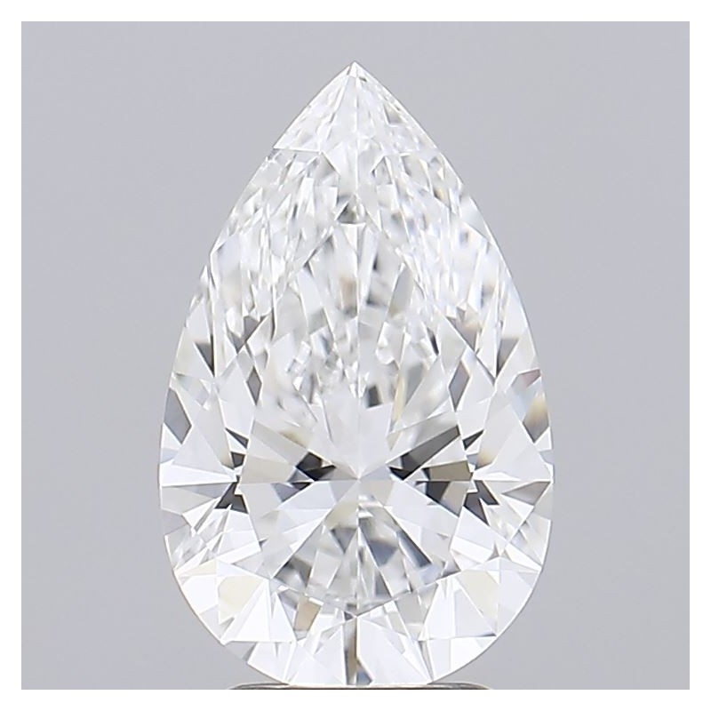 Diament laboratoryjny bezbarwny szlif gruszkowy, 2.28ct, VVS2, F, GIA 7523768281 Diament laboratoryjny bezbarwny szlif gruszkowy, 2.28ct, VVS2, F, GIA 7523768281