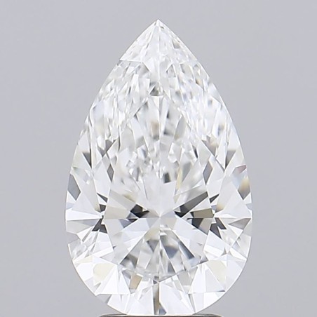 Diament laboratoryjny bezbarwny szlif gruszkowy, 2.28ct, VVS2, F, GIA 7523768281