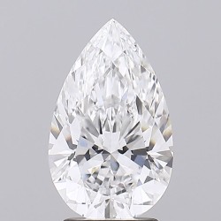 Diament laboratoryjny bezbarwny szlif gruszkowy, 2.58ct, VVS2, D, GIA 6522658756