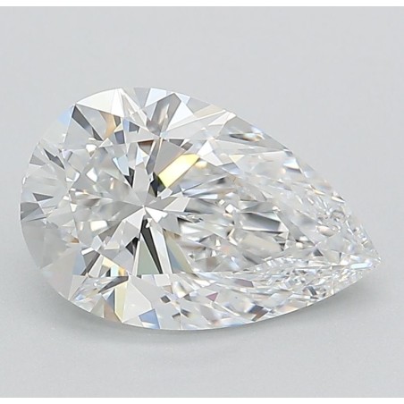Diament laboratoryjny bezbarwny szlif gruszkowy, 1.65ct, VVS1, D, IGI LG619443062