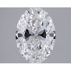 Diament laboratoryjny bezbarwny szlif owalny, 2.16ct, VVS2, E, IGI LG733516301