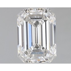 Diament laboratoryjny bezbarwny szlif szmaragdowy, 1.09ct, VVS1, D, IGI LG724532762