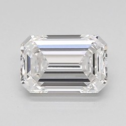 Diament laboratoryjny bezbarwny szlif szmaragdowy, 1.03ct, VVS2, D, IGI LG724571050
