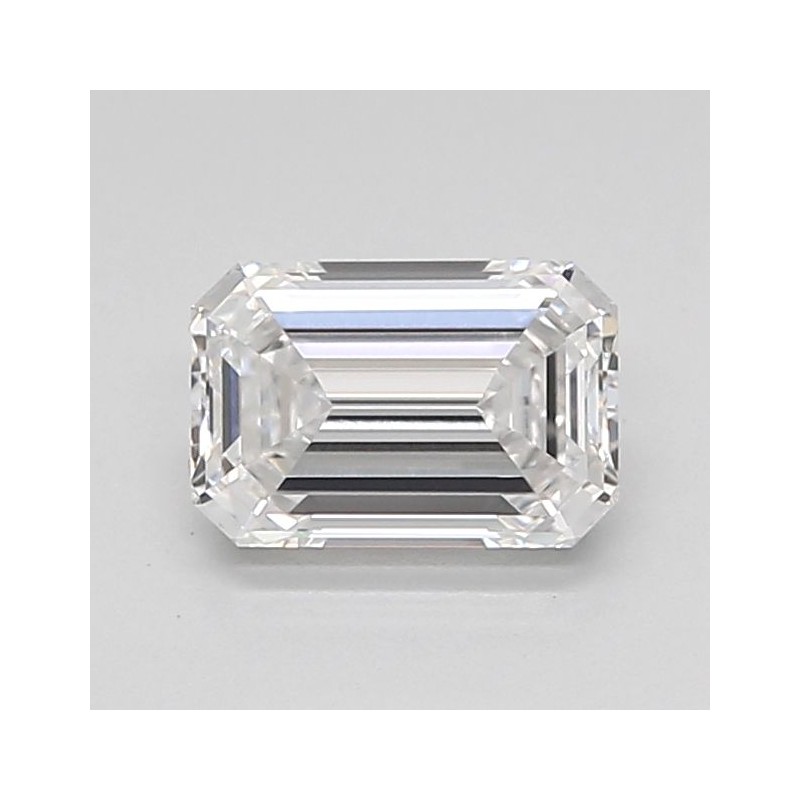 Diament laboratoryjny bezbarwny szlif szmaragdowy, 1.03ct, VVS2, D, IGI LG724571050