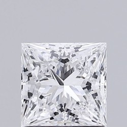 Diament laboratoryjny bezbarwny szlif princess, 1.08ct, VVS1, D, IGI LG717553419