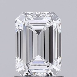 Diament laboratoryjny bezbarwny szlif szmaragdowy, 1.03ct, VVS2, D, IGI LG732582680