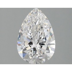 Diament laboratoryjny bezbarwny szlif gruszkowy, 1.49ct, VVS2, D, IGI LG647449246