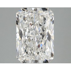 Diament laboratoryjny bezbarwny radiant, 2.96ct, VVS2, E, IGI LG670474400