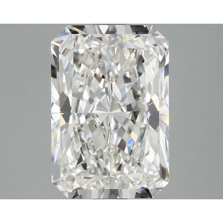 Diament laboratoryjny bezbarwny radiant, 2.96ct, VVS2, E, IGI LG670474400