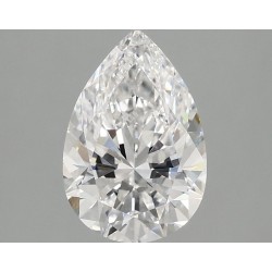 Diament laboratoryjny bezbarwny szlif gruszkowy, 1.56ct, VVS2, E, IGI LG689591379