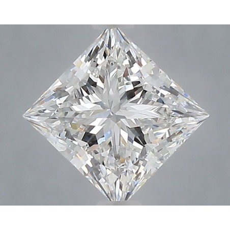 Diament laboratoryjny bezbarwny szlif princess, 1.08ct, VVS2, E, IGI LG716504641