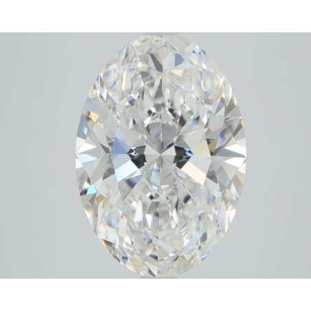 Diament laboratoryjny bezbarwny szlif owalny, 2.4ct, VVS2, E, IGI LG733557447