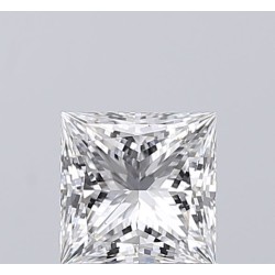Diament laboratoryjny bezbarwny szlif princess, 1.04ct, VVS2, D, IGI LG738525473