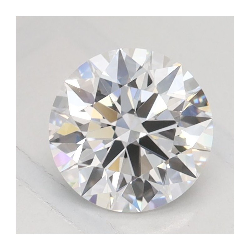 Diament laboratoryjny bezbarwny szlif okrągły, 0.9ct, IF, D, IGI LG739554125