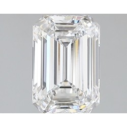 Diament laboratoryjny bezbarwny szlif szmaragdowy, 1.17ct, VVS2, D, IGI LG715556349