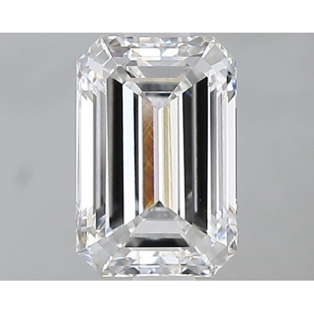 Diament laboratoryjny bezbarwny szlif szmaragdowy, 1.49ct, VVS1, D, IGI LG717586776