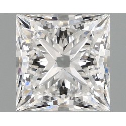 Diament laboratoryjny bezbarwny szlif princess, 2.1ct, VVS2, E, IGI LG681513762