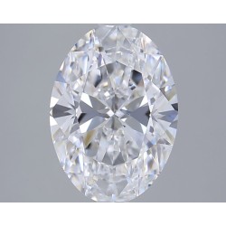 Diament laboratoryjny bezbarwny szlif owalny, 2.79ct, VVS2, D, IGI LG733509677
