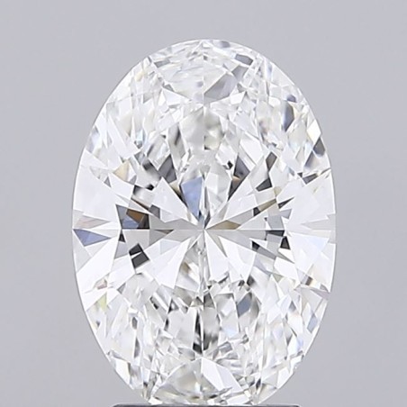 Diament laboratoryjny bezbarwny szlif owalny, 2.42ct, VVS2, E, IGI LG739501473