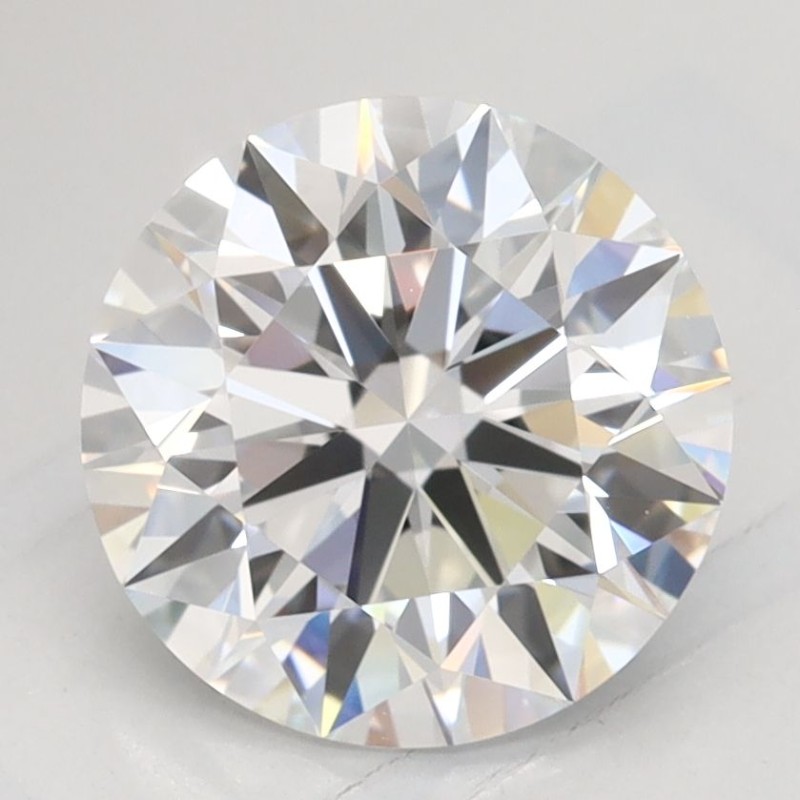 Diament laboratoryjny bezbarwny szlif okrągły, 2.0ct, IF, D, IGI LG739554172